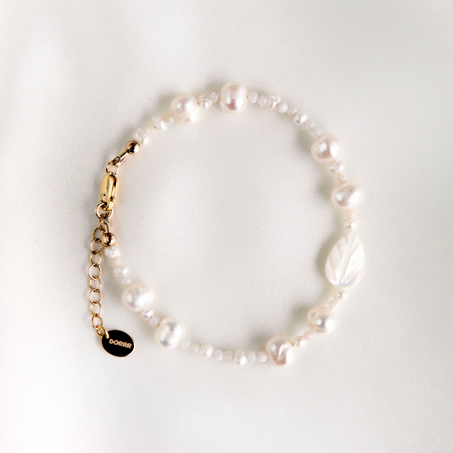 Leaf Pearl Bracelet