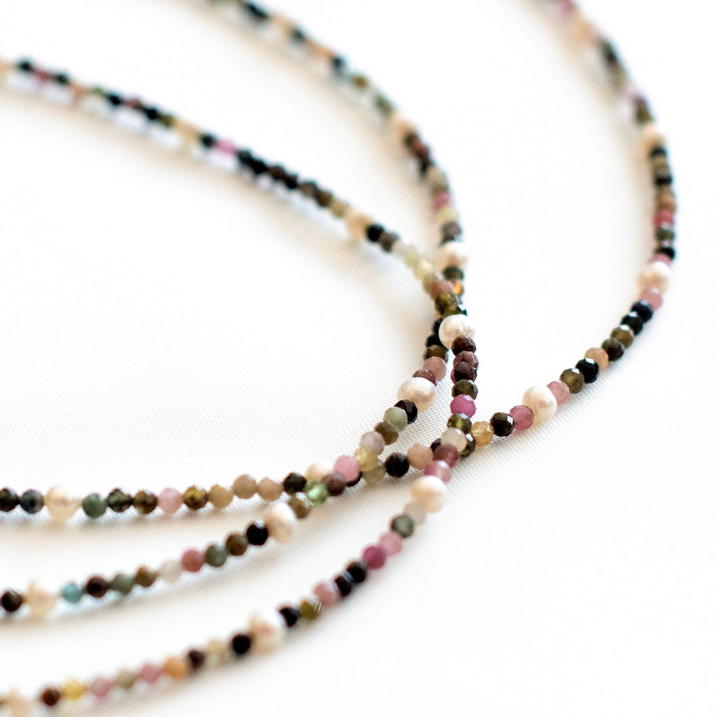 Rainbow Tourmaline Necklace