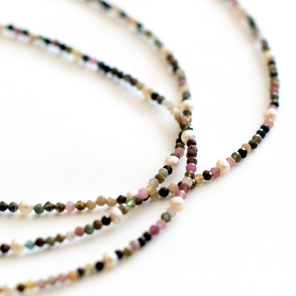 Rainbow Tourmaline Necklace