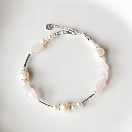 Pink Morganite Bracelet (OOAK)