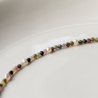 Rainbow Tourmaline Bracelet