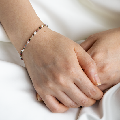 Rainbow Tourmaline Bracelet